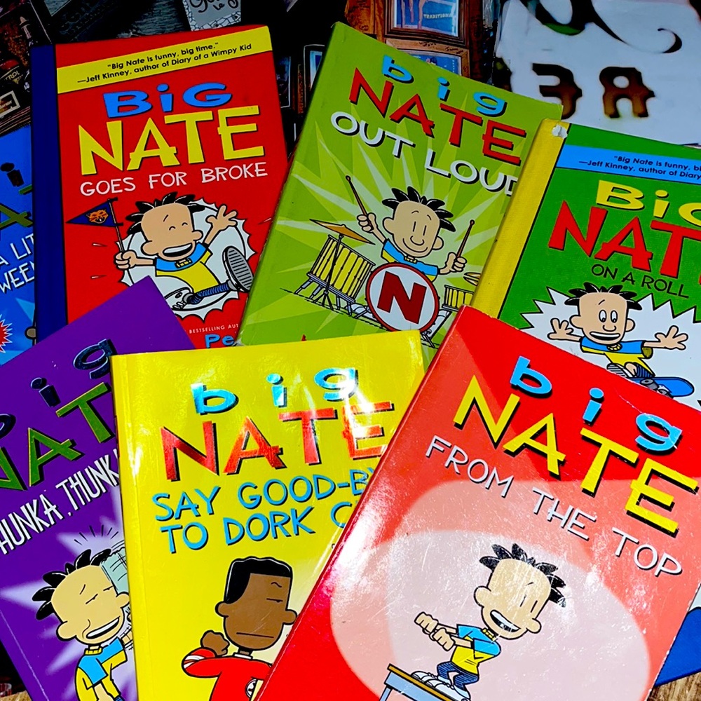 🛝 👦🏻 🕶• 📚 Big Nate x Good Read Vibes • 🕶👦🏻🛝